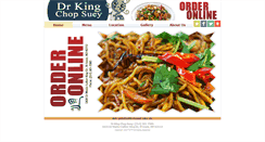 Desktop Screenshot of drkingchopsuey.com